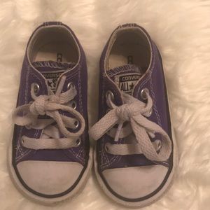 Purple Toddler Size 4 Converse